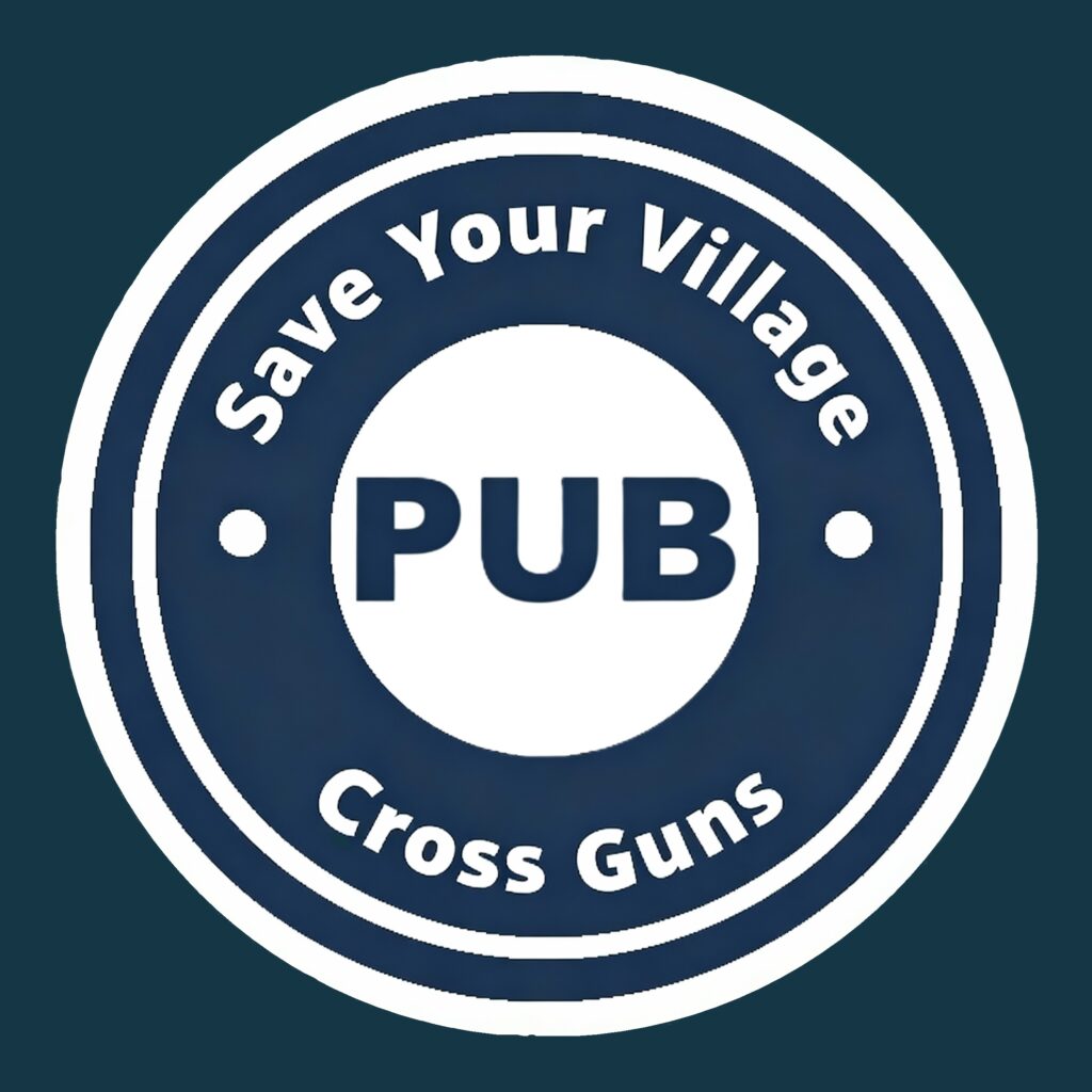 save our village pub the cross guns