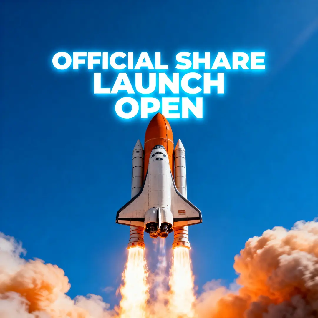 official share launch